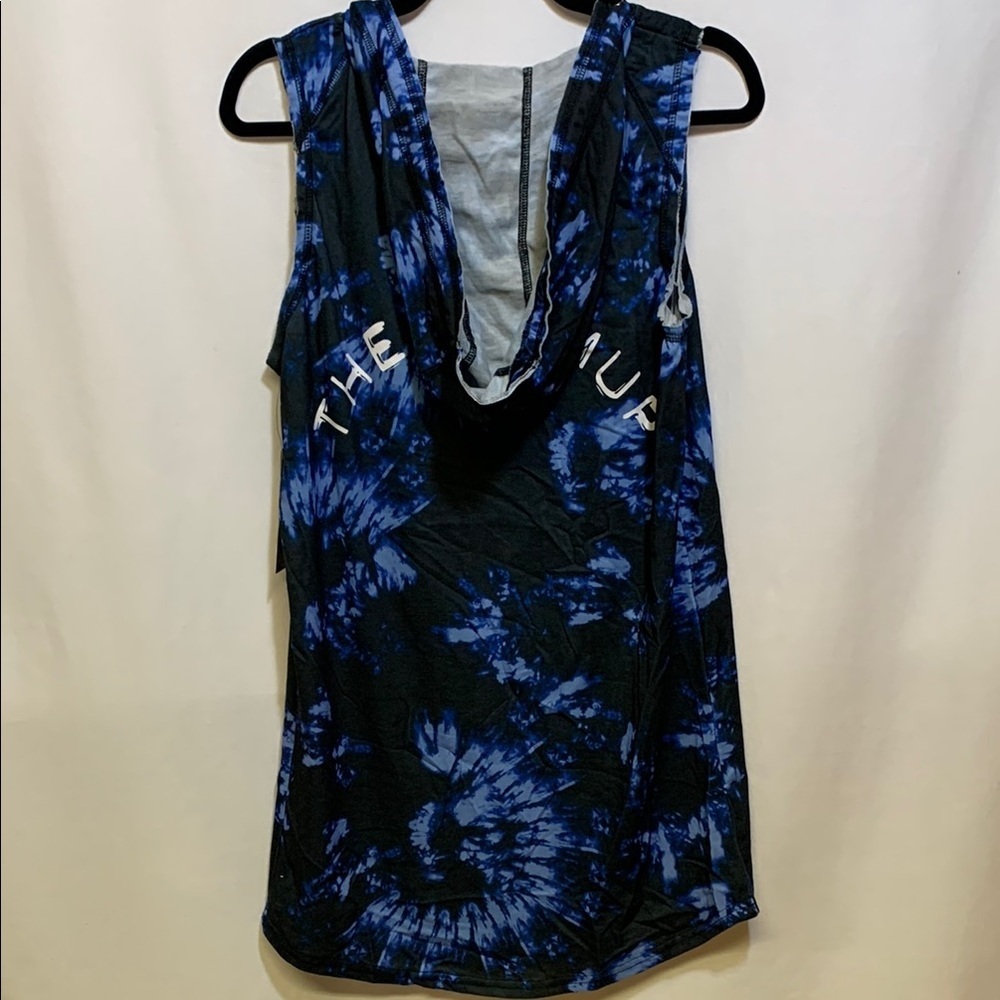 Jessica Simpson Blue Black Sleeveless Tank Top Dress - Picture 3 of 4